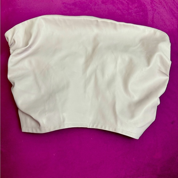 Pitaya Crop Top Lavender Leather - S - Picture 1 of 4